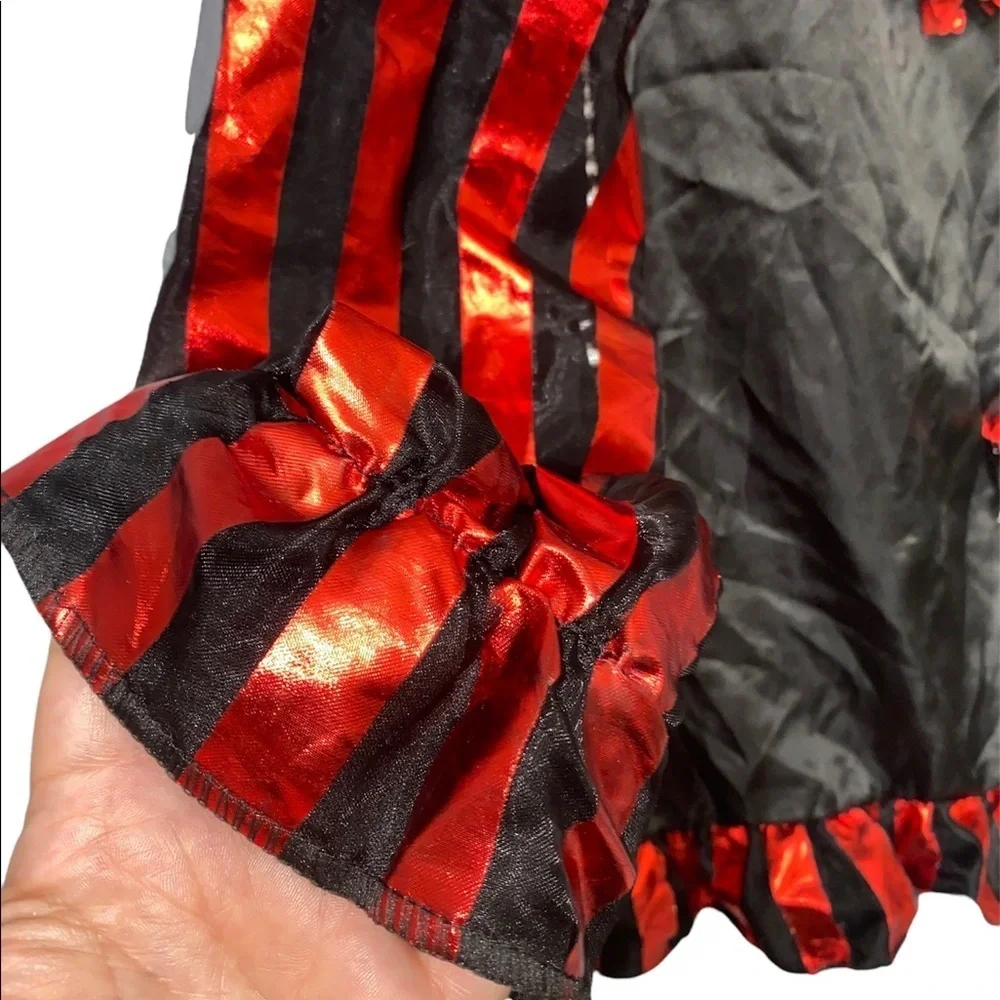 Spirit Halloween | Children’s Killer Clown Costume Top Back & Red Medium 10-12